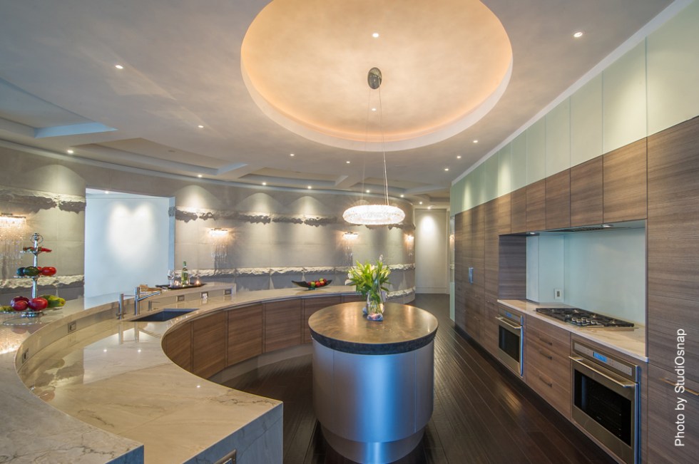 award-winning custom kitchen